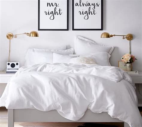 Pottery barn new 1st quality jacquard linen medallion full queen duvet. 2018 Pottery Barn White Sale Duvet Covers, Quilts Up To 40 ...