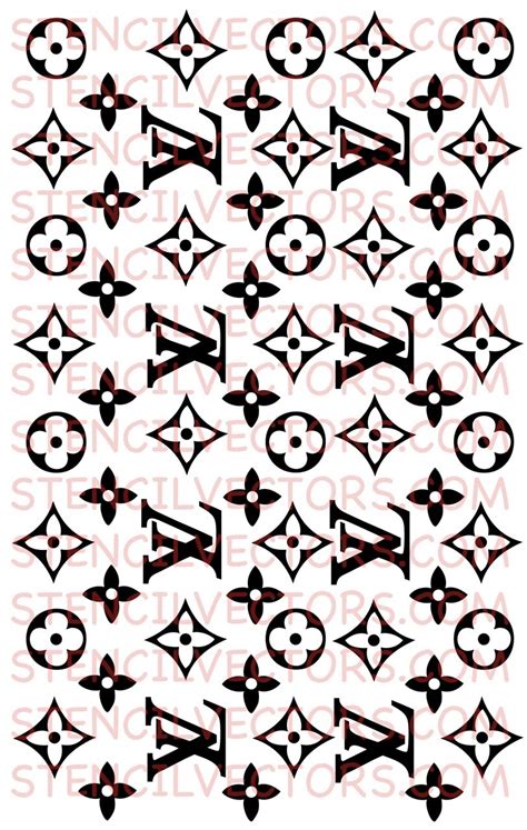 Free 119 Vector Louis Vuitton Pattern Svg SVG PNG EPS DXF File