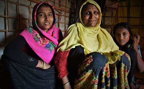 A Rohingya Refugee Mother Struggles To Maintain A Sense Of Normalcy For Her Daughters Oxfam
