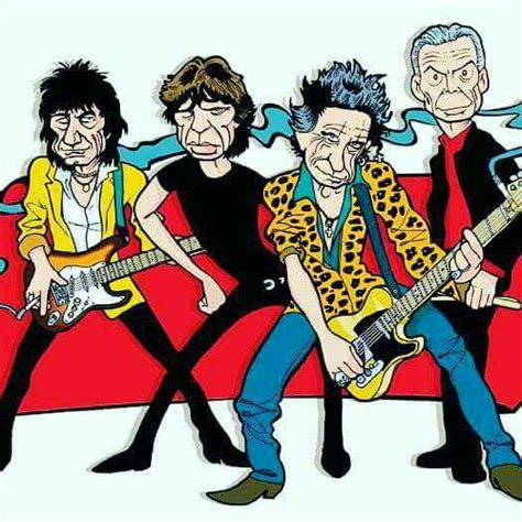 The official Rolling Stones app | Rolling stones, Rolling stones logo, Caricature