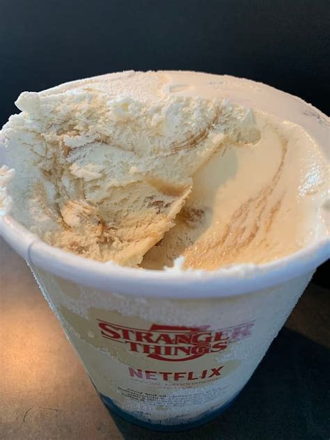 Stranger Things U S S Butterscotch Ice Cream Available At Baskin Robbins