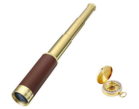Reviews For Laupha Retro Pirate Telescope Zoomable 25x30 Spyglass