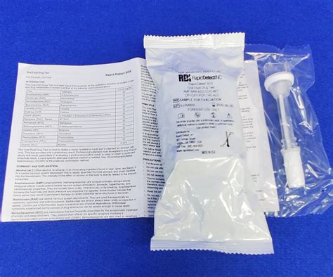 Saliva Drug Test Kit Rapid Detect Sds Panel Rapid Detect