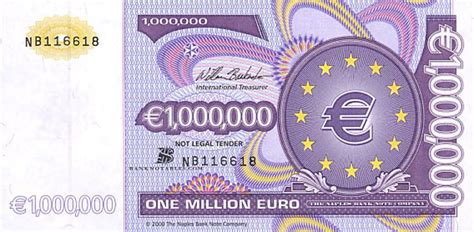 Austria, belgium, ireland, luxembourg and switzerland are combined to make one huge 'euro millions lottery'! NESARA- REPUBLIC NOW - GALACTIC NEWS: One million Euro note