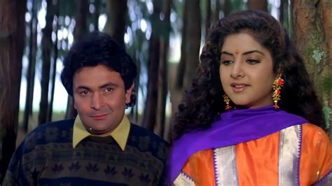 Teri Umeed Tera Intezar Karta Hai Romantic Song Deewana Rishi Kapoor Divya Bharti 90