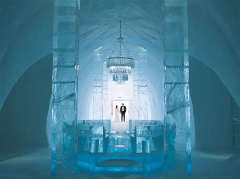 Icehotel Wedding In Jukkusjarvi Sweden By Nordica Photography