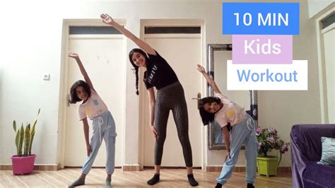 Kids Workout 10 Minutes Youtube