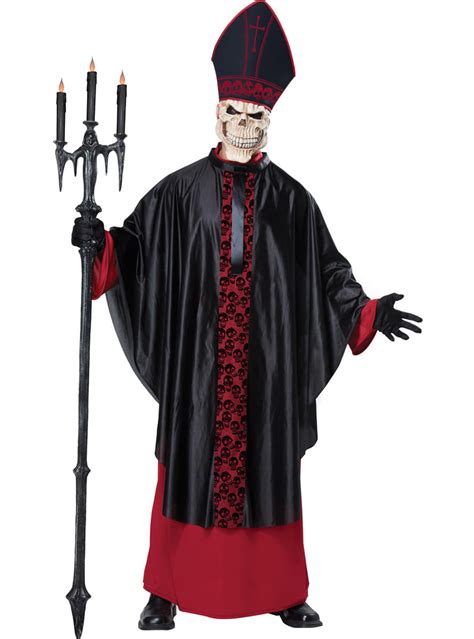 Skeleton Priest Costume For Men The Coolest Funidelia