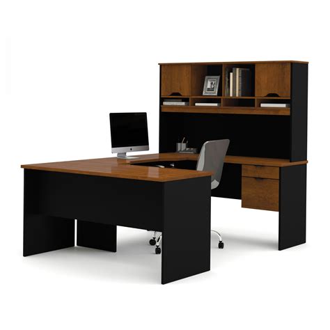 Bestar prestige plus executive desk in white chocolate and antigua. Bestar Innova Executive Desk | Wayfair.ca