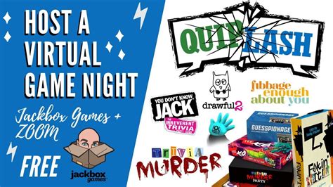 Some virtual trivia games for a small group include quizbreaker, buzzfeed's quiz party, and trivia on houseparty. Host a Virtual Game Night with Jackbox Games & ZOOM - FREE ...