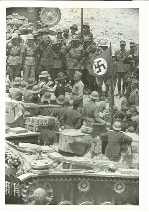 NAZI JERMAN Foto Erwin Rommel Sebagai Panglima Afrikakorps