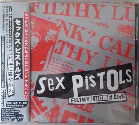 Sex Pistols Filthy Lucre Live 1996 Cd Discogs