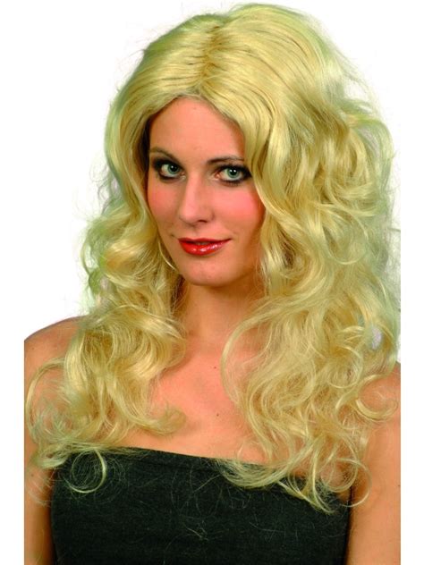 wig glamour long wavy 4 colours fantasy world