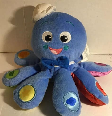 Baby Einstein Blue Octopus Musical Plush Stuffed Animal Toy Ebay