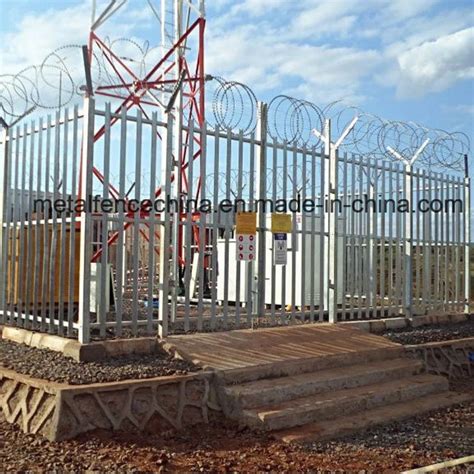 Steel Tower Tubular Tower Electric Power Tower Palisade Fence