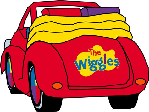 The Wiggles Big Red Car Facing Back Left Side By Trevorhines On