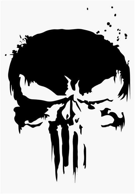 The Punisher Skull Symbol Icon Vector Logo Decal Sticker Punisher