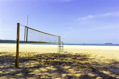 Valleyball Net On Samila Beach Stock Image Image Of Outdoor Play 272410705