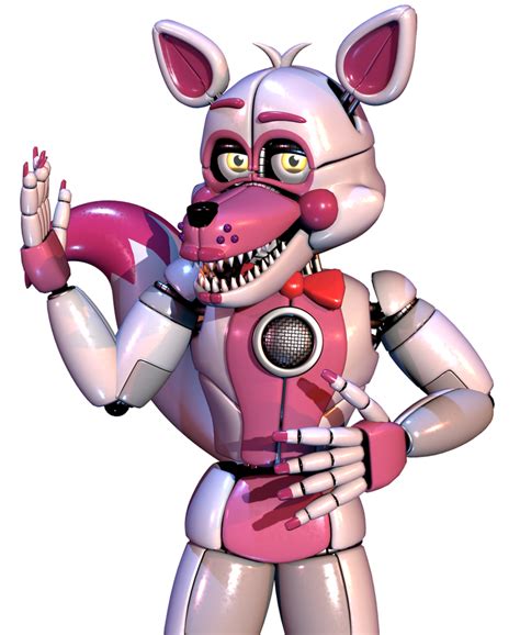 Blender Funtime Foxy Png By Misterioarg On Deviantart