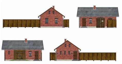 Weitere ideen zu dioramen, modelleisenbahn, modellbahn. Kostenlose Papiermodelle: Sächsisches Wirtschaftsgebäude