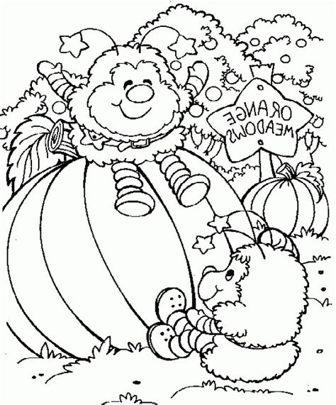 Coloring Pages Rainbow Brite - Coloring Home