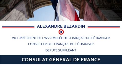 Consulat Milan Alexandre Bezardin Elu des Français de l étranger