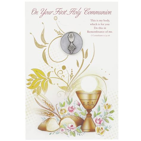 Free Printable First Holy Communion Greeting Cards
