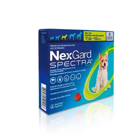 Nexgard Spectra 76 A 15 Kg 3 Comprimidos