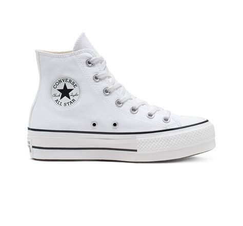 Canvas Platform Chuck Taylor All Star In 2021 Hype Shoes Cute Shoes