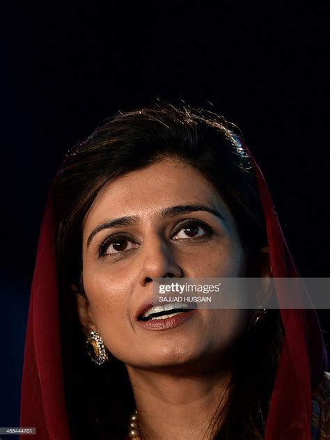 Former Foreign Minister Of Pakistan Hina Rabbani Khar Speaks During Photo Dactualité