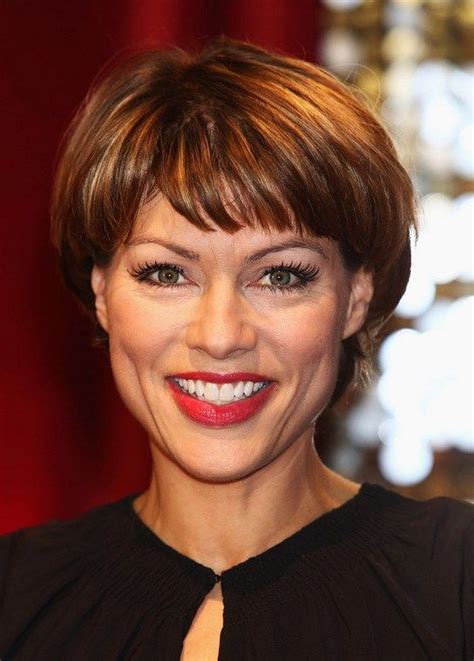 Even though it has had its highs and lows in terms of popularity, it has been a top trend for women in the 50s, 70s, 80s and to this very day. Kate Silverton Short Haircut with Bangs for Women Over 40 ...