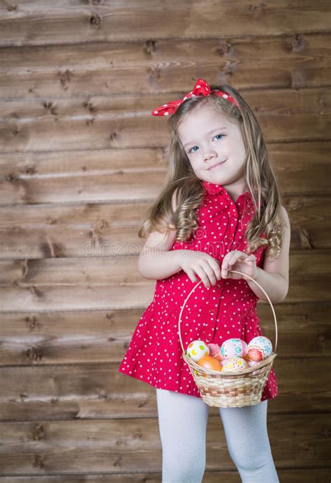 Babe Collect Easter Eggs Stock Photo Image Of Tradition 87858526