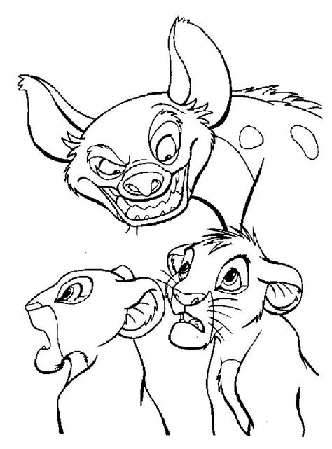 Supercoloring.com is a super fun for all ages: Lion King Coloring Pages Simba And Nala 1 | Cartoon lion ...