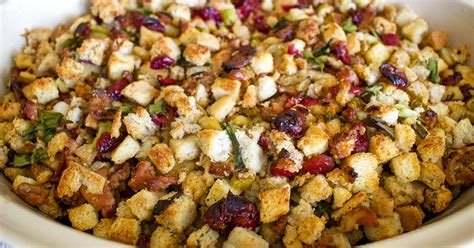 Browning the couscous and cooking in the chicken broth gives it a toasted buttery flavor. Easy Sausage, Cranberries and Walnuts Stuffing