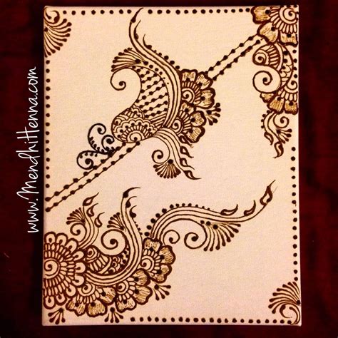 Wall painting decor stencil painting on walls mural wall art wall decor house painting room decor living room paint. 8x10 henna canvas wall decor www.MendhiHenna.com Instagram ...