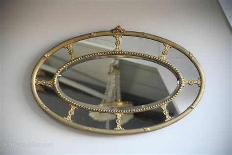 Antiques Atlas Oval Gilt Mirror