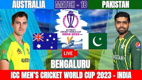 🔴 Live Cricket World Cup 2023 Australia Vs Pakistan Ind Vs Ban