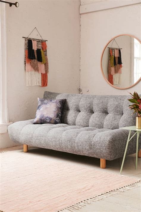 Lightweight and compact, a futon bed is all you need to provide your guests with a good night's sleep. Winslow Armless Sleeper Sofa | Urban Outfitters