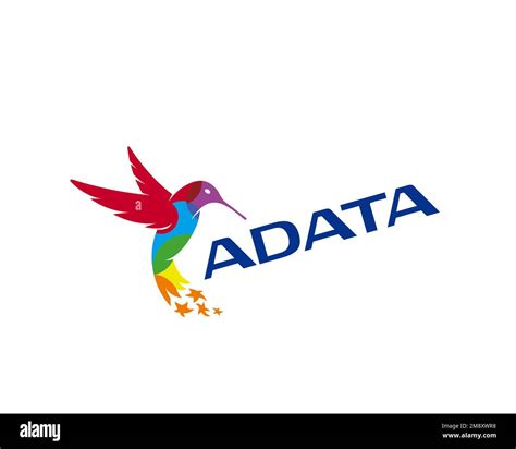 Adata Rotated Logo White Background Stock Photo Alamy