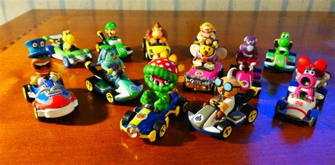 My Updated Mario Kart Hot Wheels Collection Including 7 Customs Mariokart