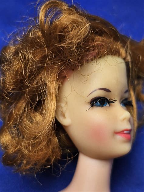 Vintage MOD Barbie Titian Redhead Stacey For TLC Salvage OOAK EBay