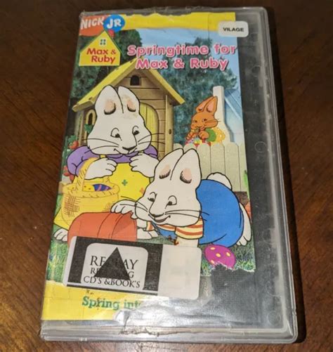 Nick Jr Max And Ruby Springtime For Max And Ruby Vhs 2005 6