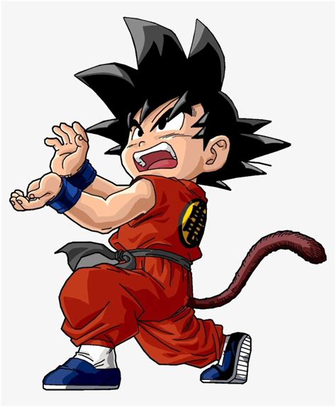Kid Goku Png Kid Goku Kamehameha Transparent Png 1000x1000 Free