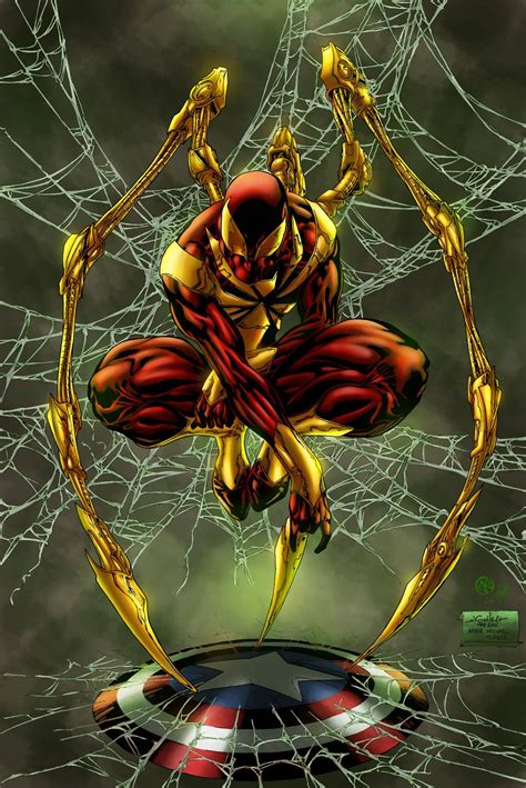 Iron Spider Colors By Zethkeeper On Deviantart Iron Spider Marvel