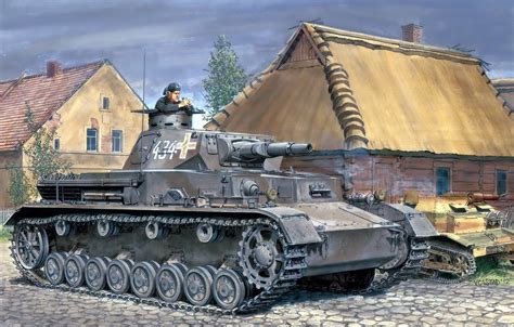 Wallpaper Figure Home Tanker The Wehrmacht Panzer 4 Medium Tank