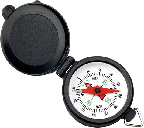 Coleman Company Pocket Compass With Plastic Case Black