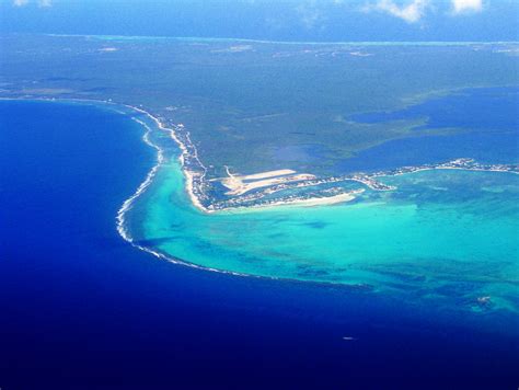 Aerial View Grand Cayman Islands Postcard Aerial View Grand Cayman