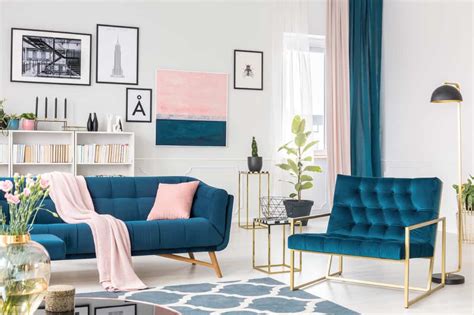 11 Blue And Pink Living Room Ideas You Need To See