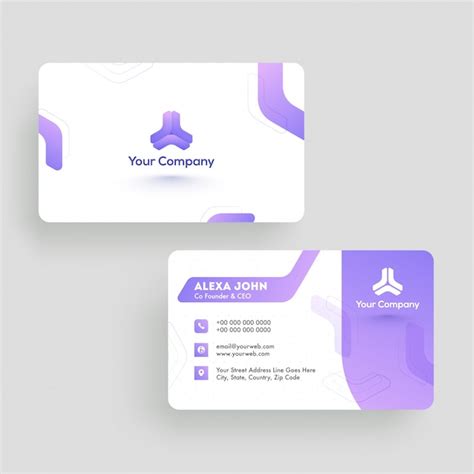 Inkscape Business Card Template Front Back Startmart