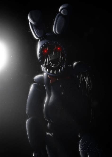 Withered Bonnie By Leda456 On Deviantart